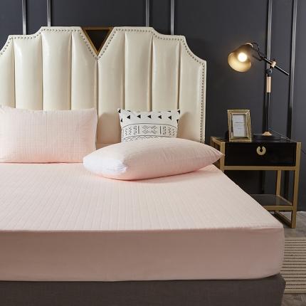 91家纺网 家纺一手货源 找家纺 （总）艾可可家纺 2024新款全棉格子毛巾布防水床笠