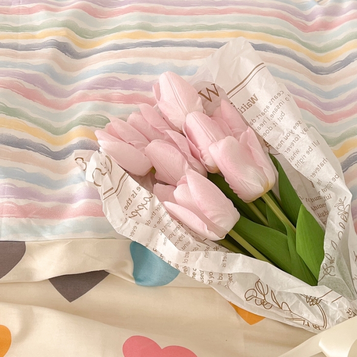 91家纺网 家纺一手货源 找家纺 总昔可家纺 2022新款13372全棉普通款简约ins四件套