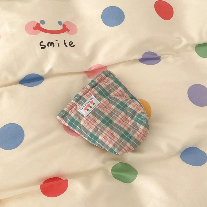 91家纺网 家纺一手货源 找家纺 昔可家纺 2022新款13372全棉普通款简约ins四件套 微笑彩波点