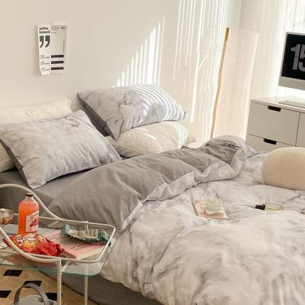 91家纺网 家纺一手货源 找家纺 （总）昔可家纺 2022新款13372全棉普通款四件套