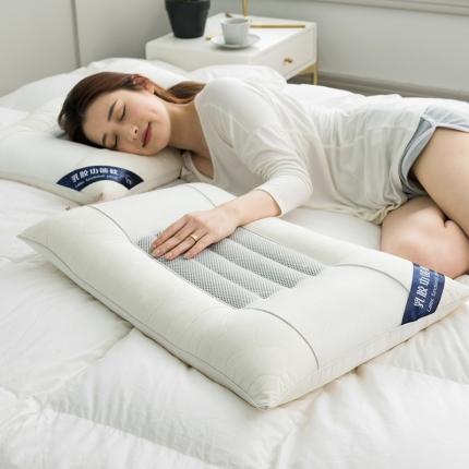 91家纺网 家纺一手货源 找家纺 （总）梦叶草 2022新款全棉乳胶决明子枕