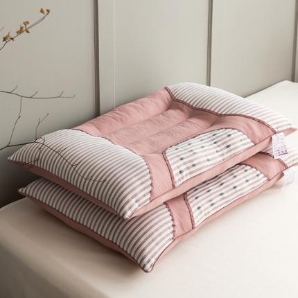 91家纺网 家纺一手货源 找家纺 总梦叶草 2023新款全棉贡缎磁疗决明子保健枕磁石护颈枕