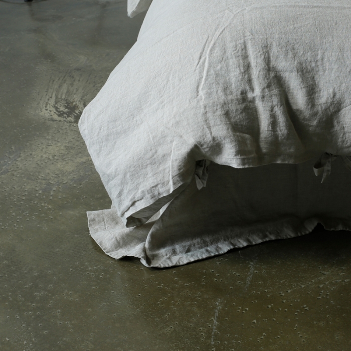 91家纺网 家纺一手货源 找家纺 简家居 2022新款纯亚麻四件套 纯亚麻素本