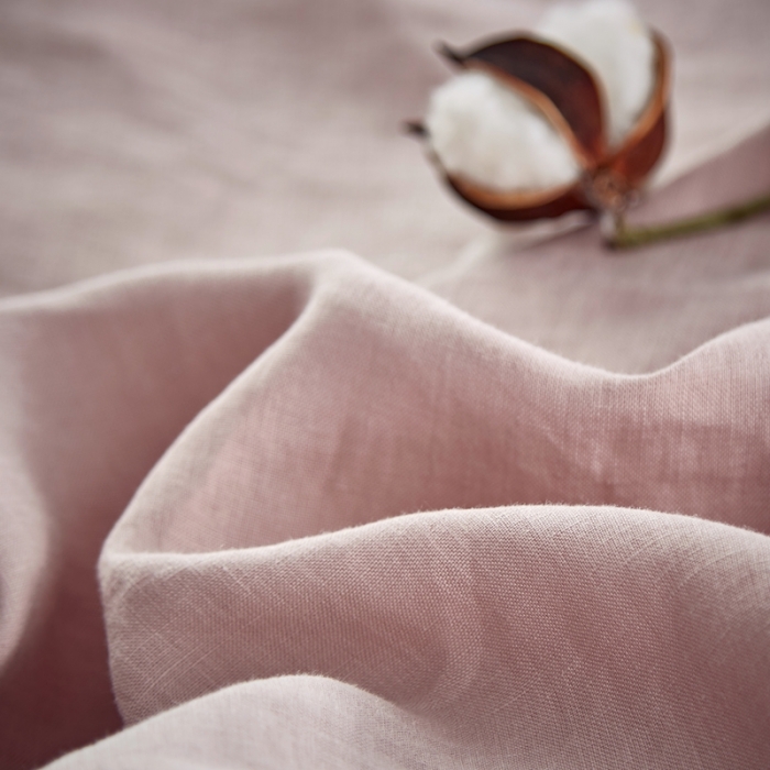 91家纺网 家纺一手货源 找家纺 简家居 2022新款纯亚麻四件套 珊瑚