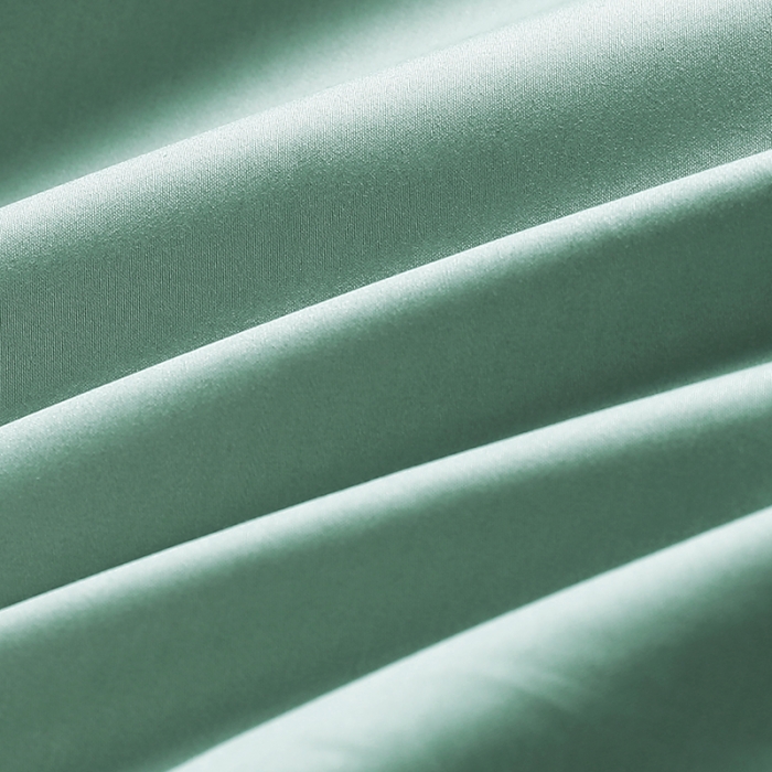 91家纺网 家纺一手货源 找家纺 简家居 2022新款100支单床笠 抹茶绿