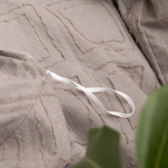 91家纺网 家纺一手货源 找家纺 简家居 2022新款全棉剪花四件套 炫-灰