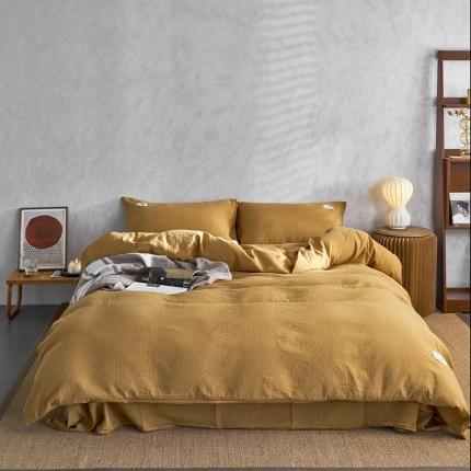 （总）简家居 2022新款全棉空气层系列四件套