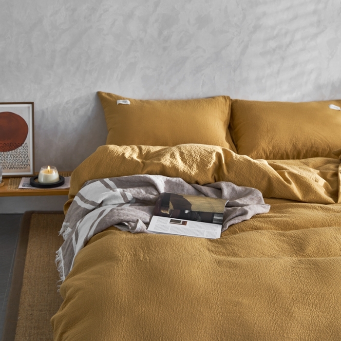 91家纺网 家纺一手货源 找家纺 （总）简家居 2022新款全棉空气层系列四件套