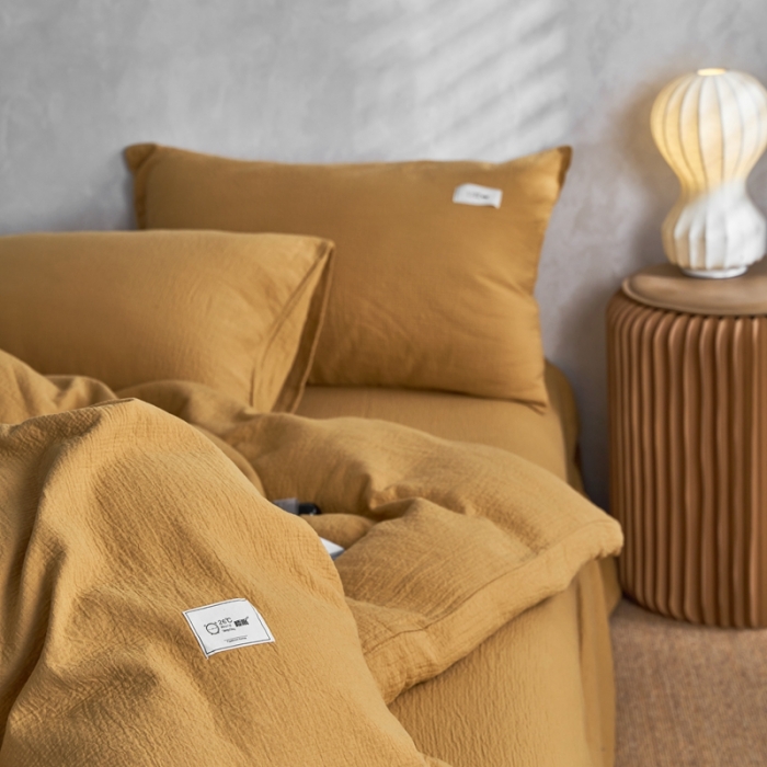 91家纺网 家纺一手货源 找家纺 （总）简家居 2022新款全棉空气层系列四件套