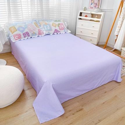 91家纺网 家纺一手货源 找家纺 （总）卡普 2025新款全棉韩版荷叶花边床单+枕套