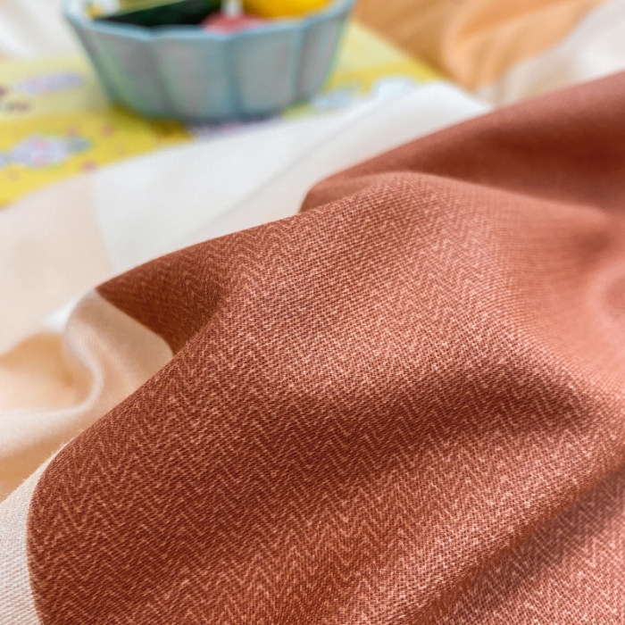 91家纺网 家纺一手货源 找家纺 晨希 2022新款全棉13372北欧风印花四件套 美好时刻-黄