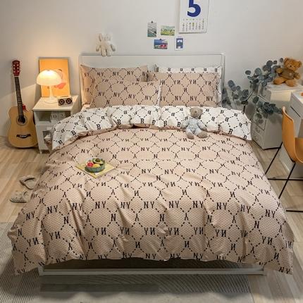 91家纺网 家纺一手货源 找家纺 （总）晨希2022新款全棉13372北欧风印花单被套