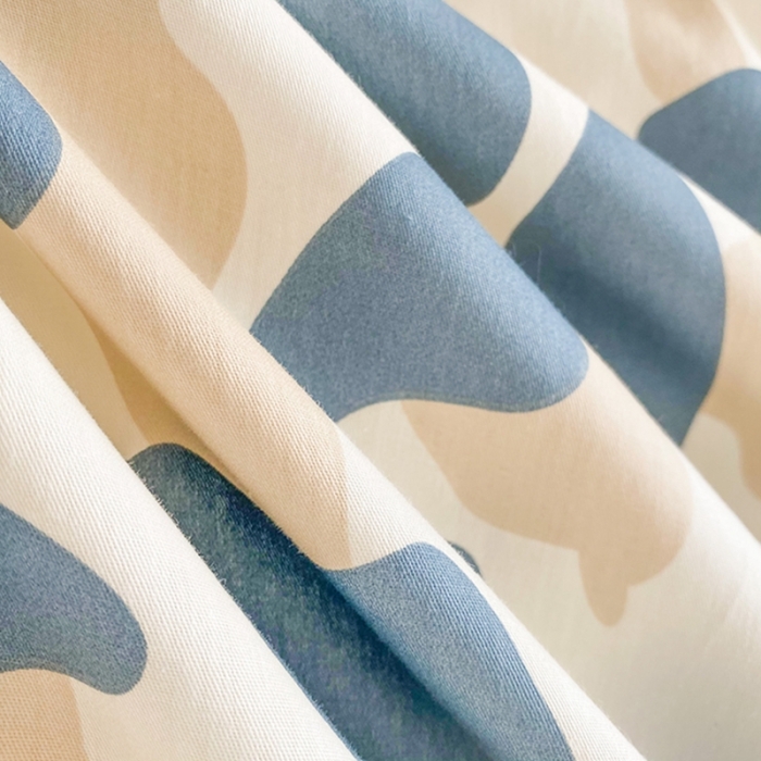 91家纺网 家纺一手货源 找家纺 珺柔家纺 2022新款13372全棉印花四件套 豹纹咖