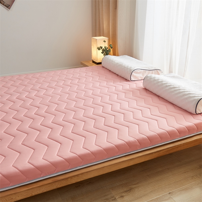 91家纺网 家纺一手货源 找家纺 （总）寐珂家纺 2025新款A类针织乳胶床垫-双人款