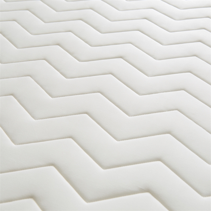 91家纺网 家纺一手货源 找家纺 寐珂家纺 2025新款A类针织乳胶床垫-双人款 简约白