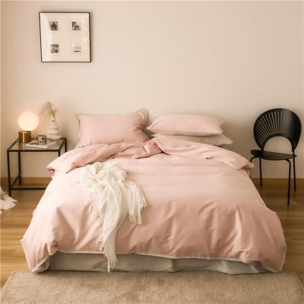 91家纺网 家纺一手货源 找家纺 总 2022早春100S窄边工艺款四件套