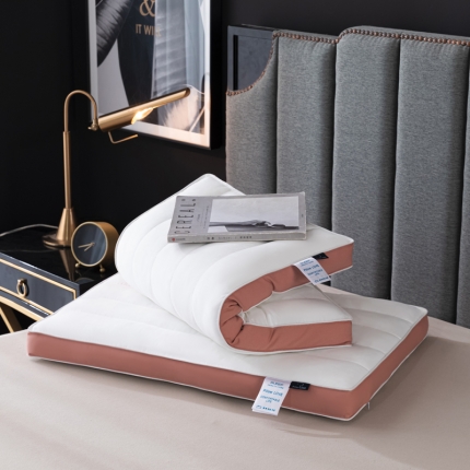 91家纺网 家纺一手货源 找家纺 新款A类全棉纤软低枕 三色立体枕芯 多色全棉学生枕头中低枕芯