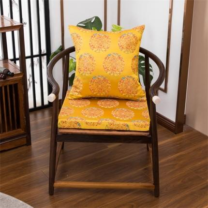 91家纺网 家纺一手货源 找家纺 (总)新中式丝锦缎抱枕织锦缎提花抱枕方枕靠垫实木沙发垫婚庆枕