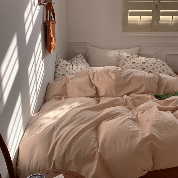 91家纺网 家纺一手货源 找家纺 六巷胡同2022新款ins博主全棉水洗棉小碎花混搭系列 初暖