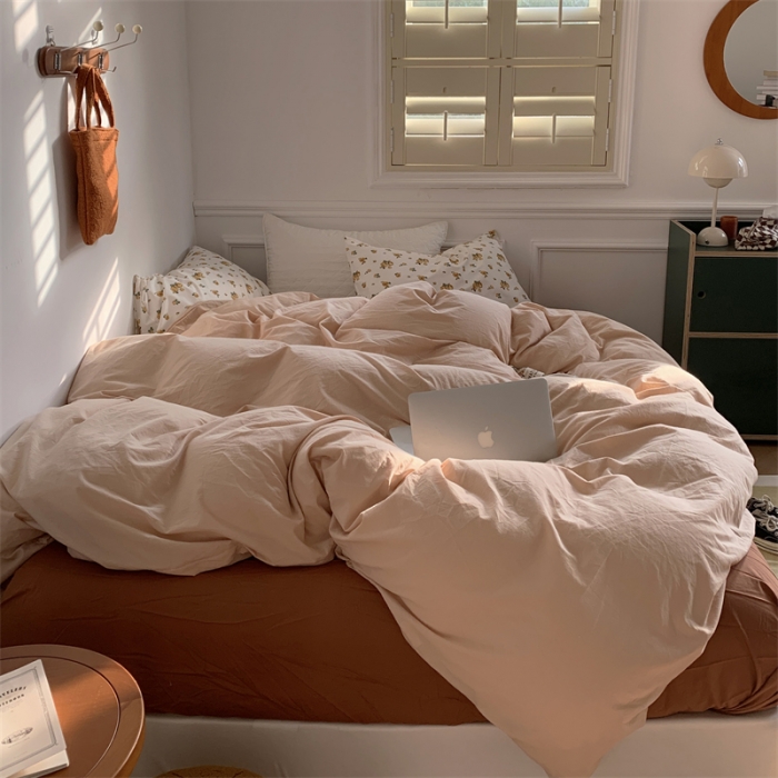 91家纺网 家纺一手货源 找家纺 六巷胡同2022新款ins博主全棉水洗棉小碎花混搭系列 初暖