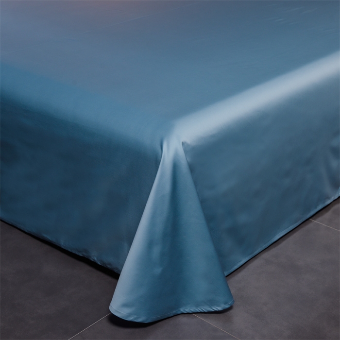 91家纺网 家纺一手货源 找家纺 瑞驰家纺 长绒棉绣花四件套-锦瑟 魅影蓝