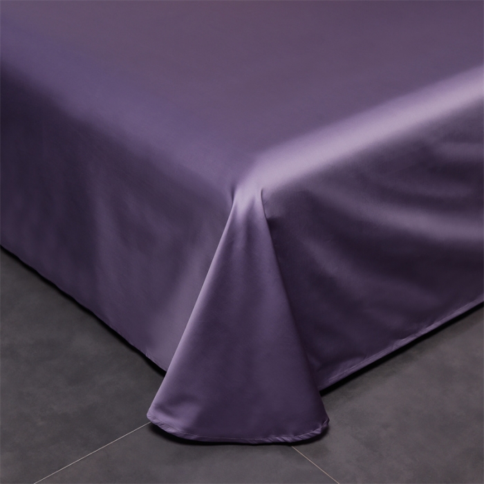 91家纺网 家纺一手货源 找家纺 瑞驰家纺 长绒棉绣花四件套-锦瑟 圣女紫