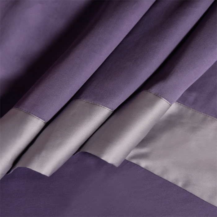 91家纺网 家纺一手货源 找家纺 瑞驰家纺 长绒棉绣花四件套-锦瑟 圣女紫