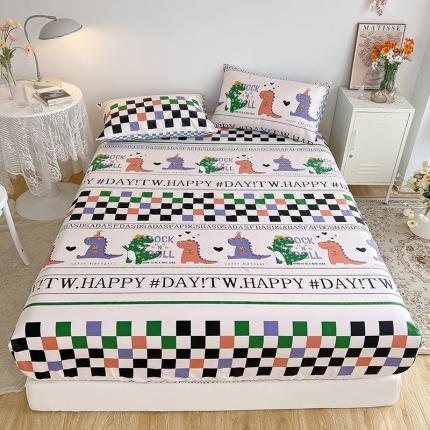 91家纺网 家纺一手货源 找家纺 （总）麦伦春季新品全棉40S斜纹印花休闲轻奢系列单品床笠