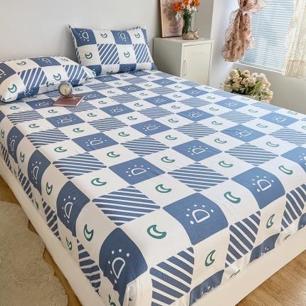 91家纺网 家纺一手货源 找家纺 （总）麦伦春季新品全棉40S斜纹印花休闲轻奢系列单品床笠