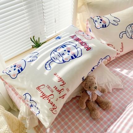 91家纺网 家纺一手货源 找家纺 (总) 优彩 2022新款全棉13372印花单枕套