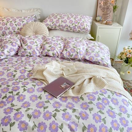 91家纺网 家纺一手货源 找家纺 （总）麦伦春季新品全棉40S斜纹印花休闲轻奢单品被套