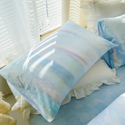 91家纺网 家纺一手货源 找家纺 (总) 优彩 2022新款全棉13372印花单枕套