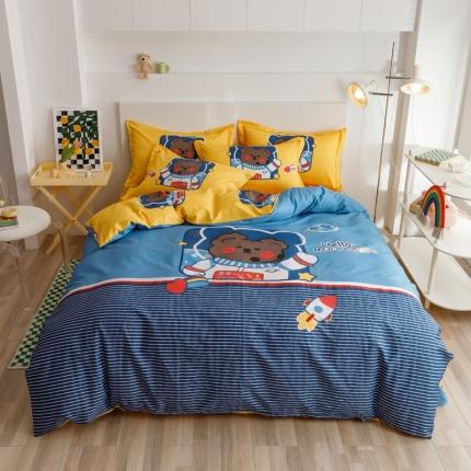 （总）金爱家 2023新款大版纯棉卡通四件套