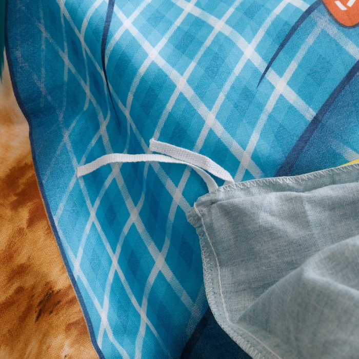 91家纺网 家纺一手货源 找家纺 金爱家 2023新款大版纯棉卡通四件套 新可爱熊