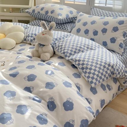 91家纺网 家纺一手货源 找家纺 总暮思家居 新款40s13372全棉小清新小碎花纯棉四件套