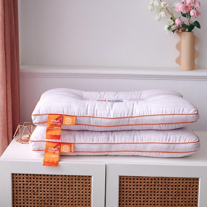 91家纺网 家纺一手货源 找家纺 赛格时代家居 健康舒适羽丝绒枕 枕头 低枕