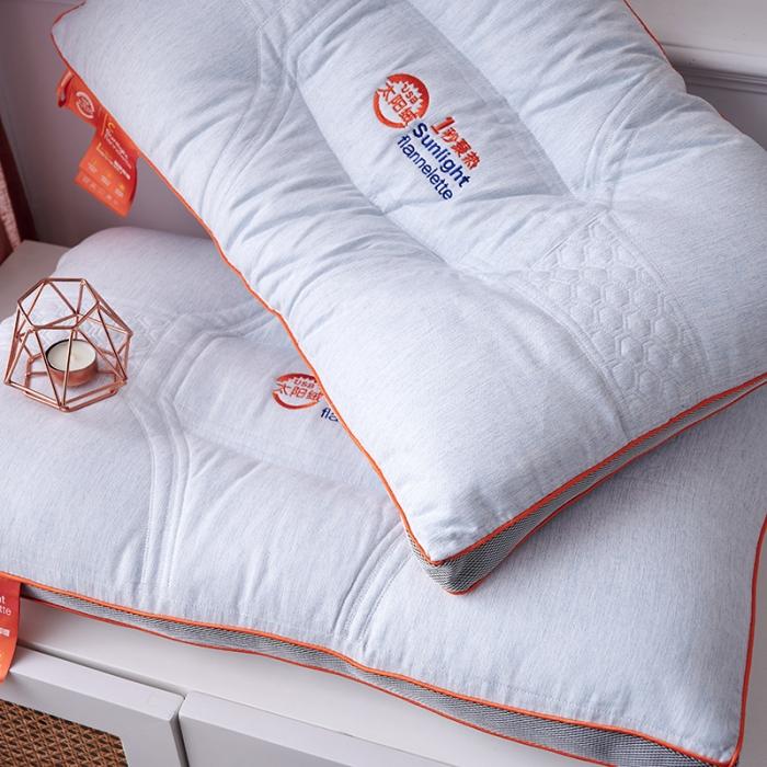 91家纺网 家纺一手货源 找家纺 赛格时代家居 健康舒适羽丝绒枕 枕头 低枕