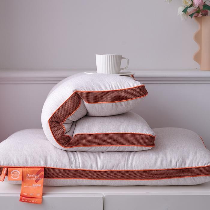 91家纺网 家纺一手货源 找家纺 赛格时代家居 健康舒适羽丝绒枕 枕头 低枕