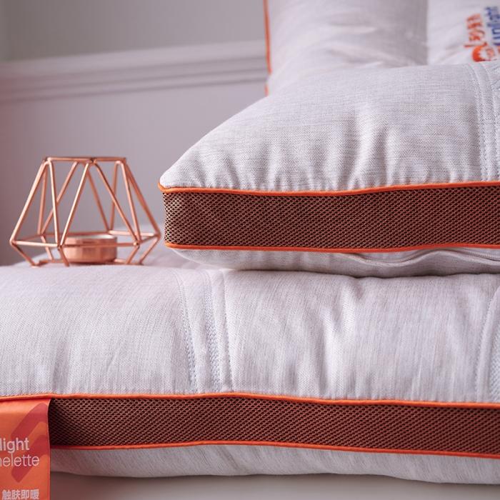 91家纺网 家纺一手货源 找家纺 赛格时代家居 健康舒适羽丝绒枕 枕头 低枕