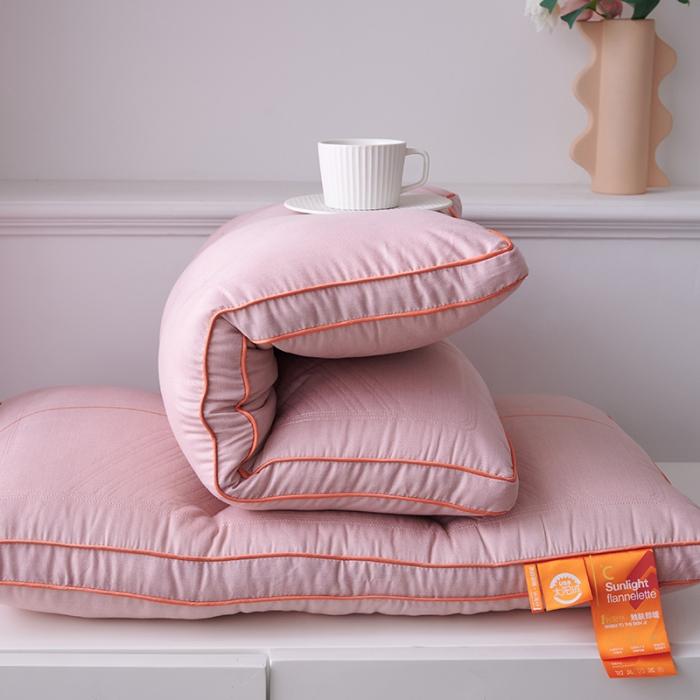 91家纺网 家纺一手货源 找家纺 赛格时代家居 健康舒适羽丝绒枕 枕头 低枕