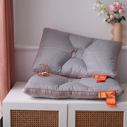 91家纺网 家纺一手货源 找家纺 赛格时代家居 健康舒适羽丝绒枕 枕头 低枕