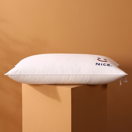 91家纺网 家纺一手货源 找家纺 2022全棉133*100防羽布烫染仪征羽丝绒枕头酒店枕芯