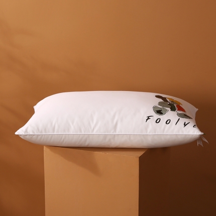 91家纺网 家纺一手货源 找家纺 2022全棉133*100防羽布烫染仪征羽丝绒枕头酒店枕芯