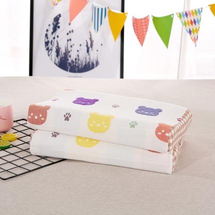 91家纺网 家纺一手货源 找家纺 （总）萌番宝2022新款六层纱儿童乳胶枕直播供货