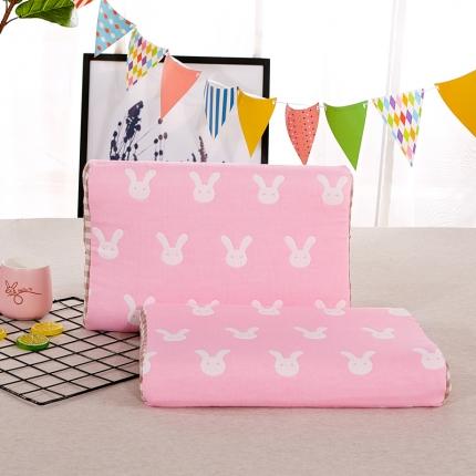 91家纺网 家纺一手货源 找家纺 （总）萌番宝2022新款六层纱儿童乳胶枕直播供货