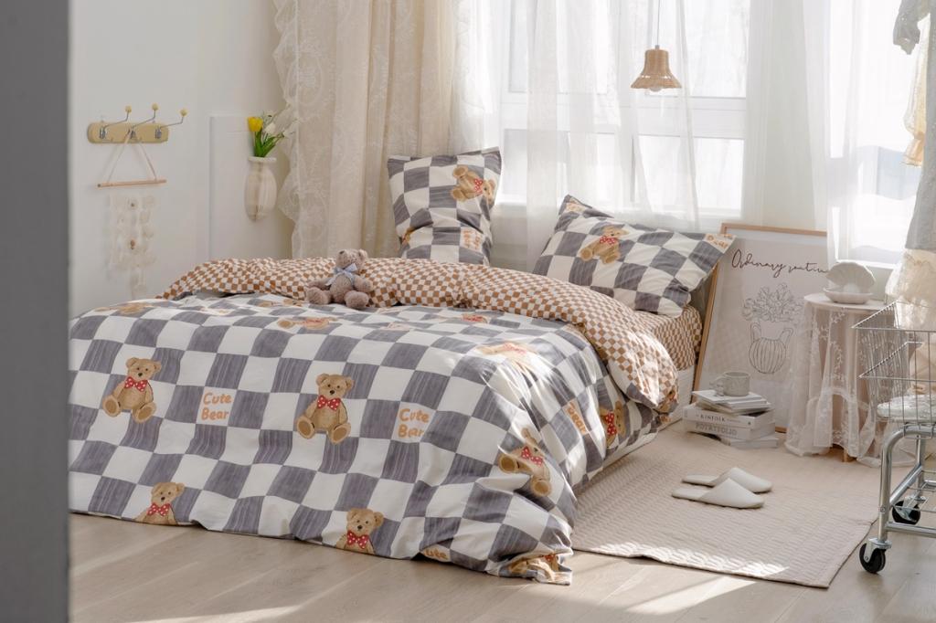 91家纺网 家纺一手货源 找家纺 北纬27度2022新款13372纯棉全棉正 品迪士尼系列四件套 凯特