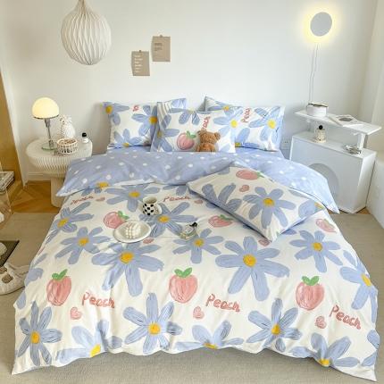 91家纺网 家纺一手货源 找家纺 （总）寐居家纺 2022新款全棉印花四件套