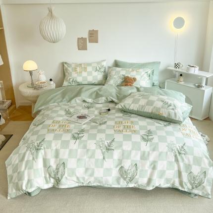 91家纺网 家纺一手货源 找家纺 （总）寐居家纺 2022新款全棉印花四件套