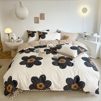 91家纺网 家纺一手货源 找家纺 （总）寐居家纺 2022新款全棉印花四件套