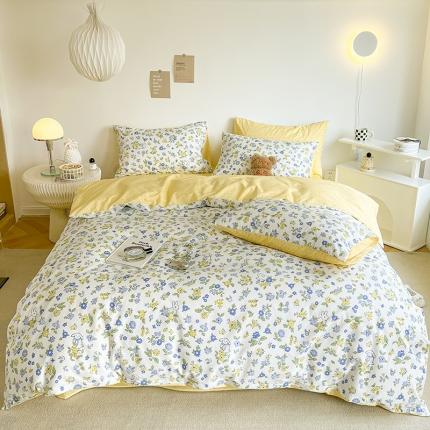 91家纺网 家纺一手货源 找家纺 （总）寐居家纺 2022新款全棉印花四件套